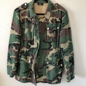 VICI Oversized Camo Jacket